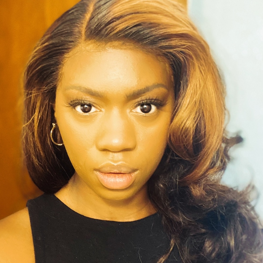 WANDA| 100% HUMAN HAIR 13X4 100% BLONDE LACE FRONT WIG